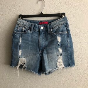 high rise shorts size 2